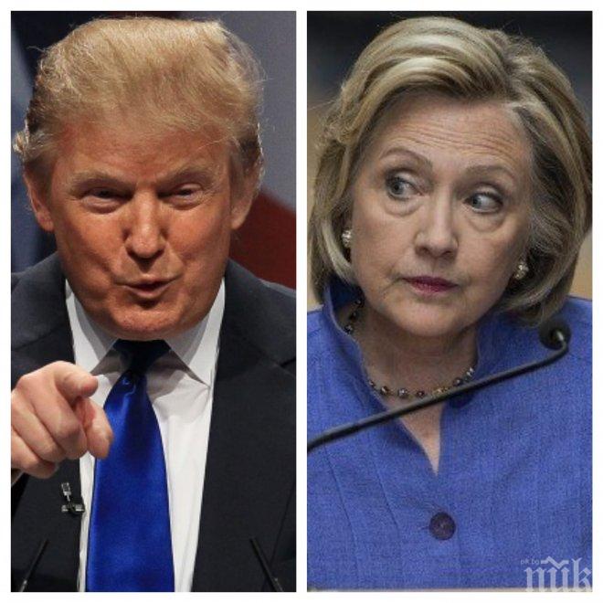 Тръмп заплаши, че ще покани бивша любовница на Бил Клинтън на дебат с Хилари

