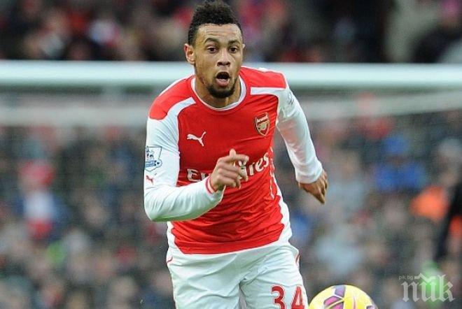 Арсенал изгуби Коклен за 3 седмици