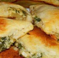 Курабийки със спанак и сирене