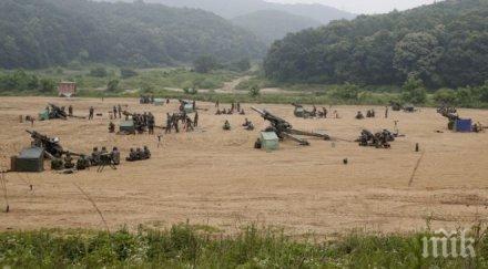 войник ким чен избяга пеша минно поле южна корея