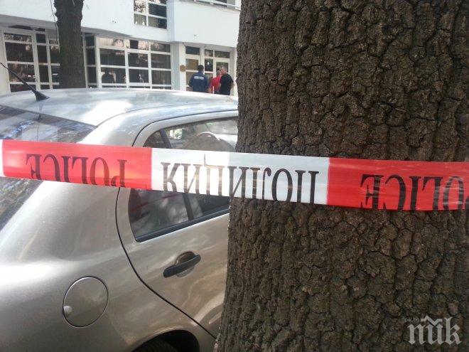 СТРАХЪТ СЕ РАЗРАСТВА! Полицията затвори заведения и магазини в центъра на Благоевград