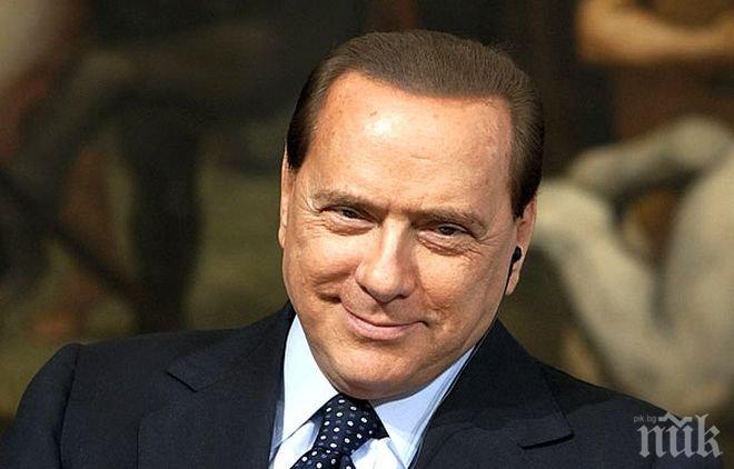 Берлускони отбелязва днес 80-та си годишнина