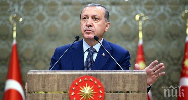 Ердоган критикува договор, който определя границите на Турция