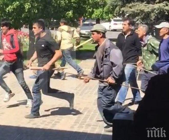 Масов бой между чеченци и турци във Виена, сърбин пострада сериозно