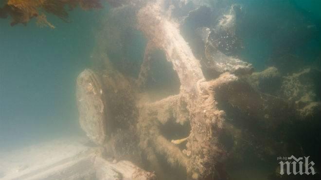 Извадиха потъналия кораб Мод на Амундсен