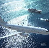 Извънредно: Разузнавателен самолет на САЩ прелетя над руски кораби в пристанище Тарту