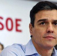 Лидерът на испанските социалисти хвърли оставка след тежка загуба