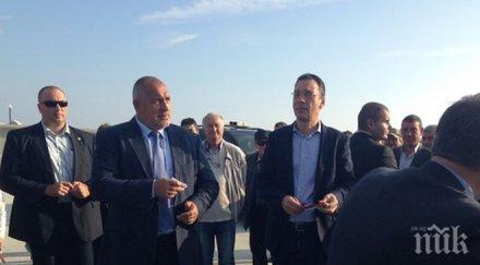 премиерът бойко борисов откри новото рибарско пристанище черноморец млн снимки