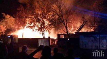 огнен перник две огнища вдигнаха крак пожарникарите града обновена видео