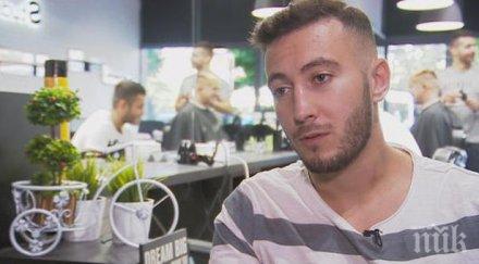 иракски бежанец фризьор грижи косите футболистите лудогорец