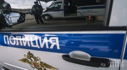 мъж нахлу синагога москва рани охранител пробва опожари