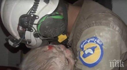 цената войната покъртително видео сирия разплака водещи видео