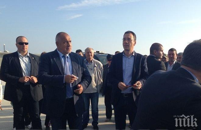 Премиерът Бойко Борисов откри новото рибарско пристанище в Черноморец за 10 млн. лв. (СНИМКИ)