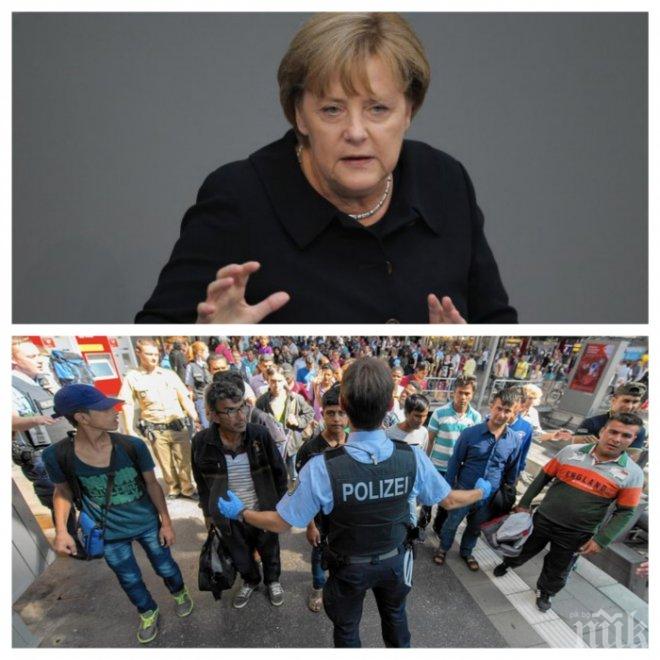 Меркел се опъна: Не съм променила политиката си за мигрантите, а работя последователно