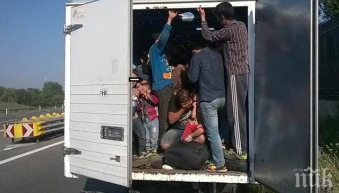 Афганистанци  бият наш шофьор-подгонил ги, защото се скрили в камиона му 