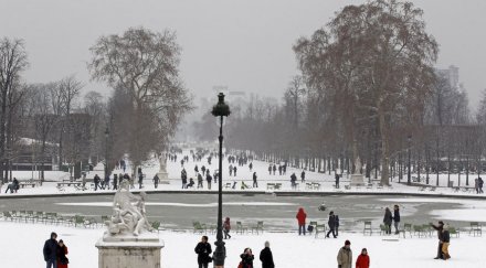 сняг изненада франция