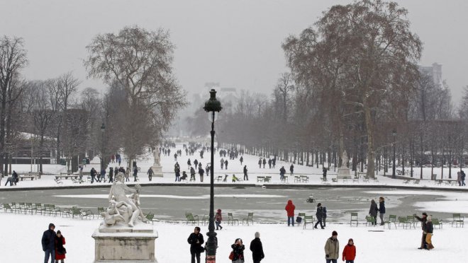 Сняг изненада Франция 