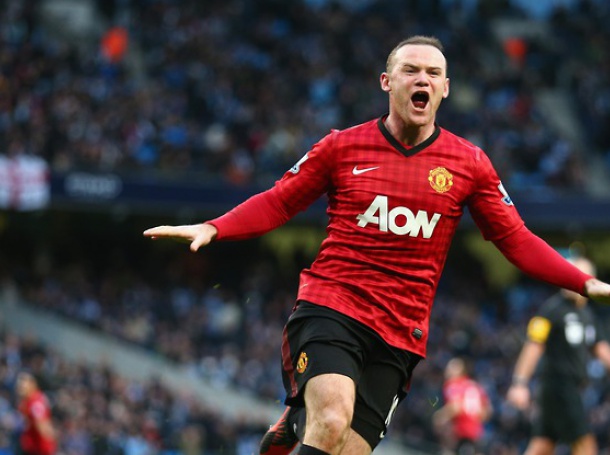 Кайзер Франц поиска Уейн Рууни в Байерн (Мюнхен)