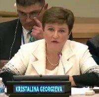 Приключи изслушването на Кристалина Георгиева пред ООН! Ето основните акценти от речта й