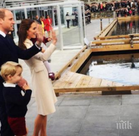 Разплетоха мистерията! Ето защо принц Джордж носи къси панталонки