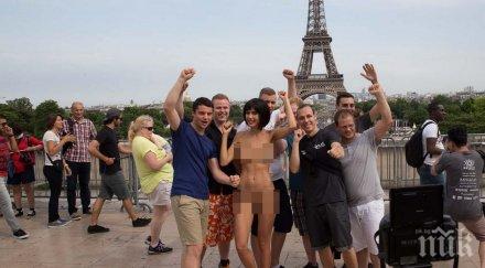 екстравагантна художничка развя инстаграм видео