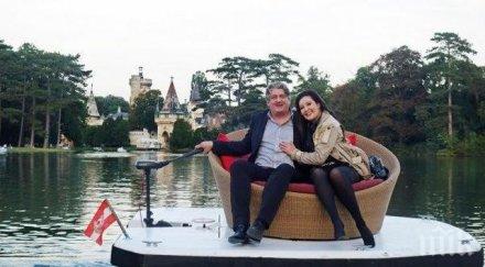 драгана миркович празнува години брак замък