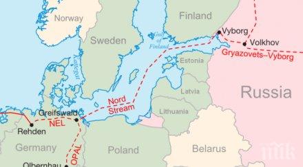 европейските компании подкрепят северен поток