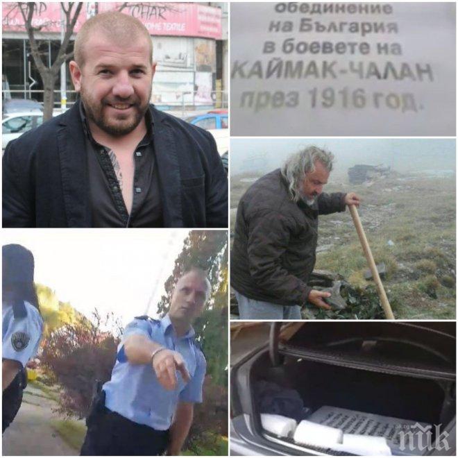 Ловецът на мигранти Динко Вълев се закани люто: Миленковците ще ги търкалям като бъчви