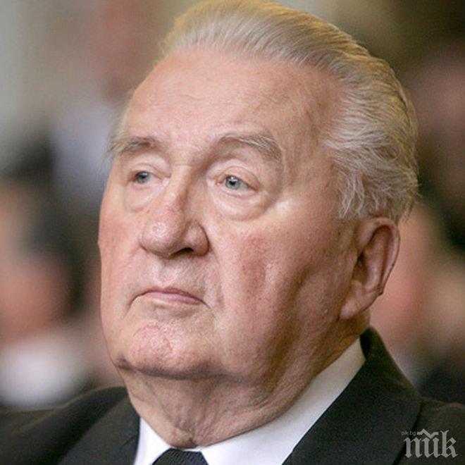 Почина първият президент на Словакия