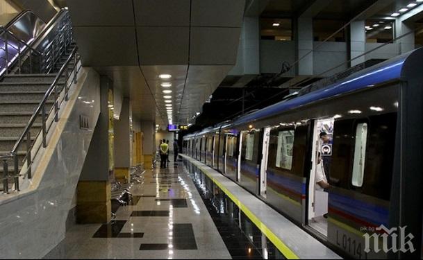 Тежкотонажната машина „Витоша” започва да копае третия диаметър на метрото в София (СНИМКИ)