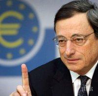 Марио Драги: Брекзит затъмнява прогнозата за растеж в еврозоната