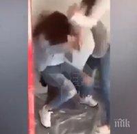 Жесток побой взриви мрежата! Агресивна рогоноска млати съперница, преспала с мъжа й (ВИДЕО)