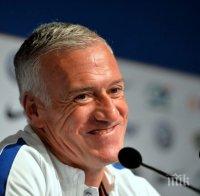 Дидие Дешан с амнезия: Не помня 1993-а, трябва да бием българите