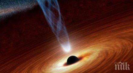 астрономи откриха една отдалечените черни дупки