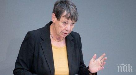 шок германска министърка предизвика смут иран сбъркаха мъж