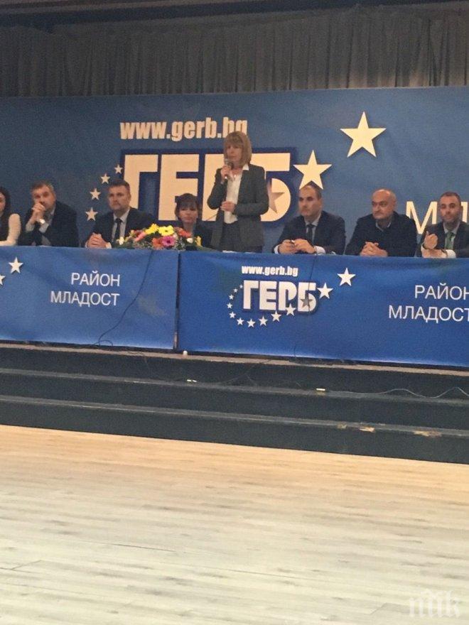 ПЪРВО В ПИК TV! Цветанов и Фандъкова представиха кандидат-кмета на ГЕРБ в жк. Младост (СНИМКИ) 
