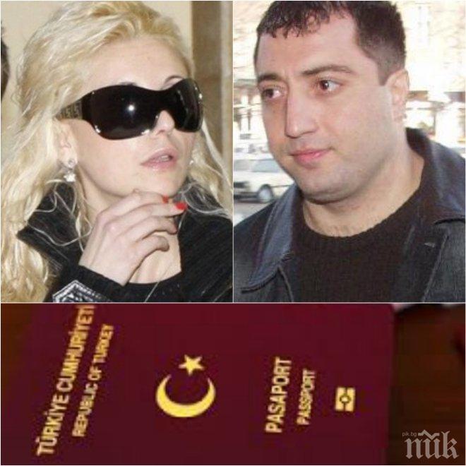 ЕКСКЛУЗИВНО! Митьо Очите и Антигона се сдобиха с фалшиви турски паспорти