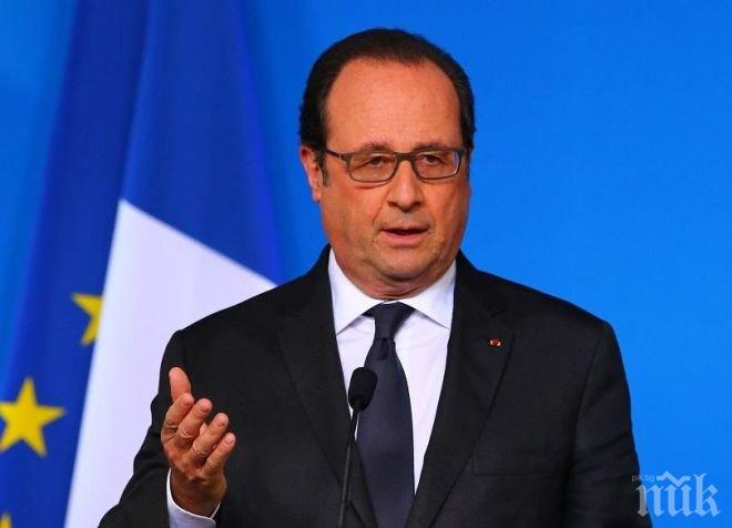 Франсоа Оланд отложи посещението си в Полша след неуспешно споразумение в областта на отбраната