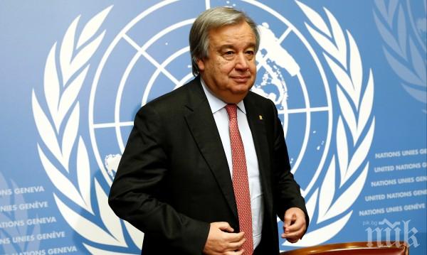 ПЪРВИ ДУМИ! Антонио Гутериш обеща да служи на „най-уязвимите“ като шеф на ООН