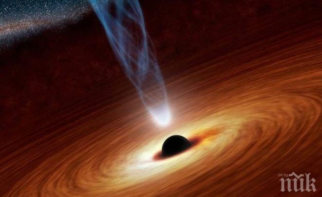 Астрономи откриха една от най-отдалечените черни дупки