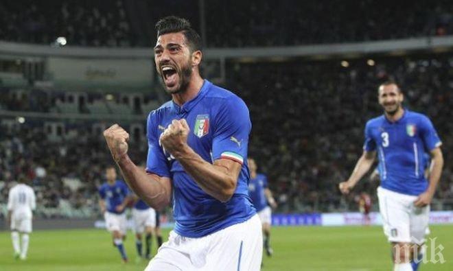 Извадиха Грациано Пеле от състава на Италия