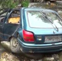 Кола падна в река край Смолян, шофьорът загина