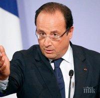 Оланд се колебае за среща с Путин в Париж