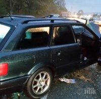 Мъртво пиян шофьор влетя в двор, едва не събори къща в Монтанско