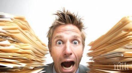 кошмарна статистика лудваме стрес работното милиони хора отчаяни службата шефовете