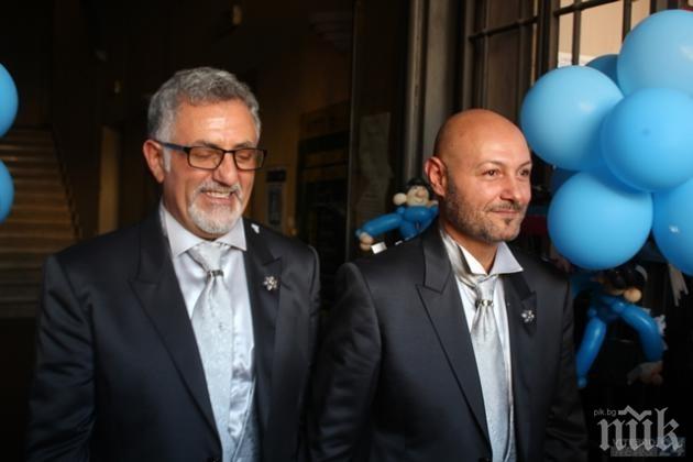 ГОРЕЩА НОВИНА! Българска следа в първата гей двойка край Рим! Софиянецът Ивайло се ожени за италианец