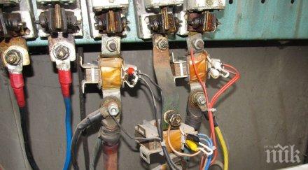 кражба меден проводник спря електрозахранването златица