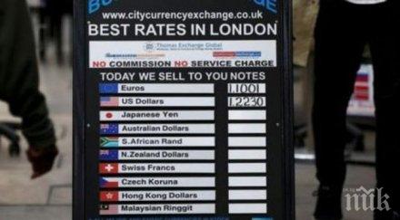 шок британската лира срина нечувано дъно паундът търгува евро