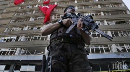 извънредно турската полиция нахлу апелативния съд