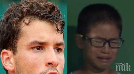 кадри станаха хит момченце разплака корта гришо видео